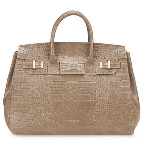 ISO Teddy Blake Gigi CROCO Gold 11" in LIGHT BEIGE